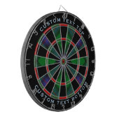 Clan Armstrong Tartan Dart Board Dartbord (Voorkant Links)