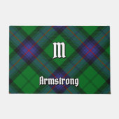 Clan Armstrong Tartan Doormat Deurmat (Voorkant)