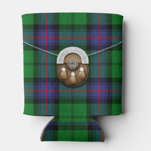 Clan Armstrong Tartan en Sporran Blikjeskoeler (Achterkant)