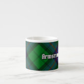 Clan Armstrong Tartan Espresso Cup Kop (Voorkant)