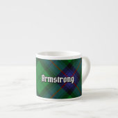 Clan Armstrong Tartan Espresso Cup Kop (Voorkant rechts)