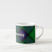 Clan Armstrong Tartan Espresso Cup Kop (Rechts)