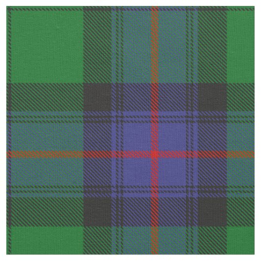 Clan Armstrong Tartan Fabric Stof (Close Up)