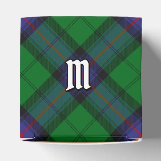 Clan Armstrong Tartan Favor Box Bedankdoosjes (Bovenkant)