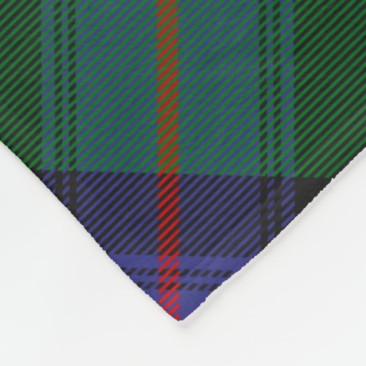 Clan Armstrong Tartan Fleece Blanket (Hoek)