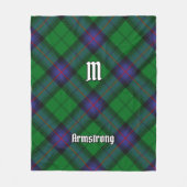 Clan Armstrong Tartan Fleece Blanket Deken (Voorkant)