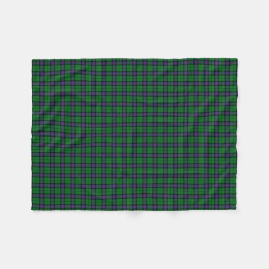 Clan Armstrong Tartan Fleece Deken (Voorkant (Horizontaal))