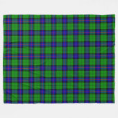 Clan Armstrong Tartan Fleece Deken (Voorkant (Horizontaal))