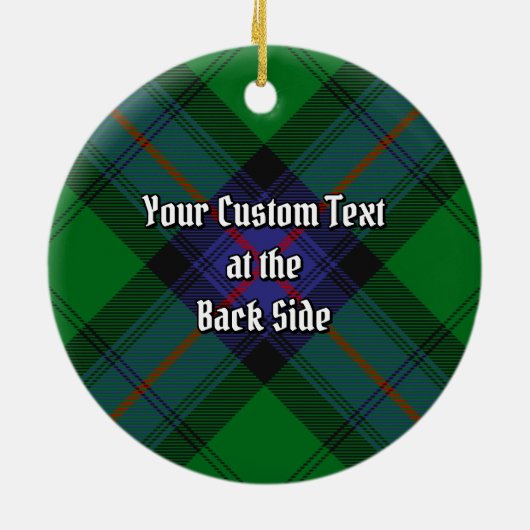 Clan Armstrong Tartan Keramisch Ornament (Achterkant)