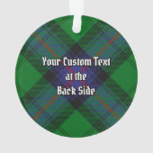 Clan Armstrong Tartan Ornament (achterkant)