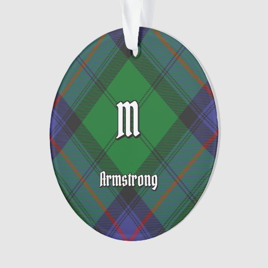 Clan Armstrong Tartan Ornament (voorkant)