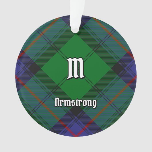 Clan Armstrong Tartan Ornament (voorkant)