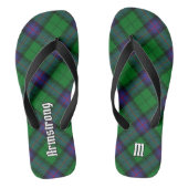 Clan Armstrong Tartan Teenslippers (Voetbed)