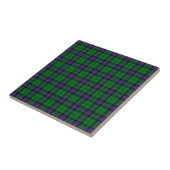 Clan Armstrong Tartan Tegeltje (Zijkant)
