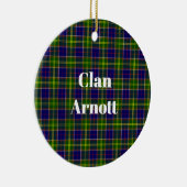 Clan Arnott Tartan Keramisch Ornament (Rechts)