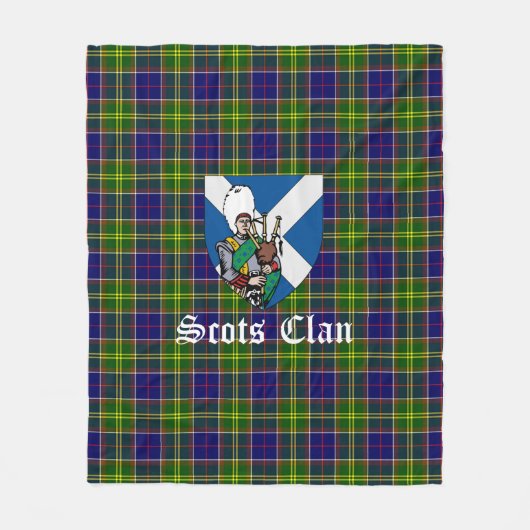 Clan Arnott Tartan Pset Fleece Deken (Voorkant)