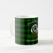 Clan Arthur Customizable Christmas Mug Koffiemok (Voorkant links)