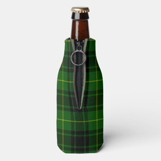 Clan Arthur/MacArthur Crest & Tartan Flesjeskoeler (Fles Achterkant)