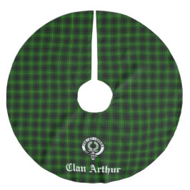 Clan Arthur/MacArthur Crest & Tartan Kerstboom Rok