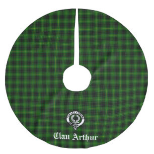 Clan Arthur/MacArthur Crest & Tartan Kerstboom Rok