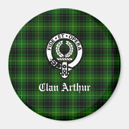Clan Arthur / MacArthur Crest & Tartan Magneet