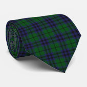 Clan Austin Tartan Pset NeckTie Stropdas (Opgerold)