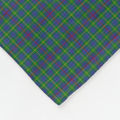 Clan Bailey Tartan Fleece Deken (Hoek)