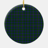 Clan Baillie Jacht Tartan Keramisch Ornament (Achterkant)