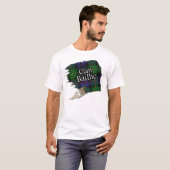 Clan Baillie Scottish Tartan Paint Shirt (Voorkant volledig)