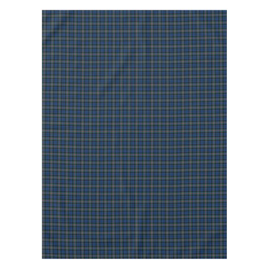 Clan Baird Blauw en Groen Schots Tartan Tafelkleed (Voorkant)