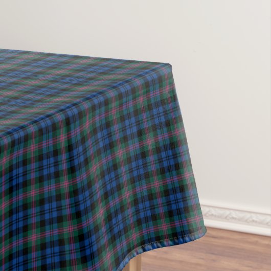 Clan Baird Blauw en Groen Schots Tartan Tafelkleed (Voorbeeld)