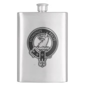 Clan Baird Crest Flask Flacon (Voorkant)