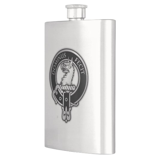 Clan Baird Crest Flask Flacon (Links)