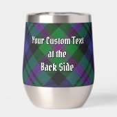 Clan Baird Crest over Tartan (Achterkant)
