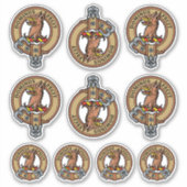 Clan Baird Crest Sticker Set (Voorkant)