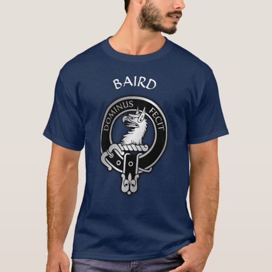 Clan Baird Crest T-Shirt (Voorkant)