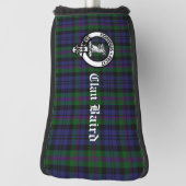 Clan Baird Crest Tartan  Golfheadcover (Draai 90)