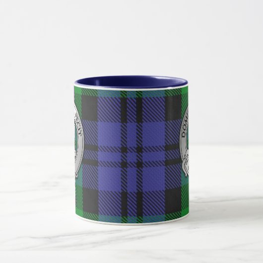 Clan Baird Crest & Tartan Mok (Midden)