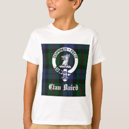 Clan Baird Crest Tartan T-shirt
