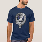 Clan Baird Crest & Tartan T-shirt (Voorkant)