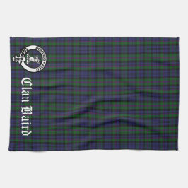 Clan Baird Crest Tartan  Theedoek