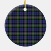 Clan Baird Modern Badge Tartan Pset Keramisch Ornament (Achterkant)