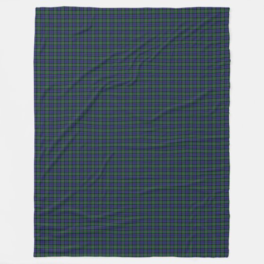 Clan Baird Scottish Tartan Pset Pattern Fleece (Voorkant)