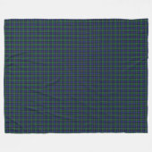 Clan Baird Scottish Tartan Pset Pattern Fleece (Voorkant (Horizontaal))