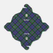 Clan Baird Tartan Bedankdoosjes (Uitgevouwen)