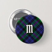 Clan Baird Tartan Button (Voorkant /achterkant)