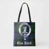 Clan Baird Tartan Crest Canvas tas (Voorkant)