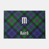 Clan Baird Tartan Deurmat (Voorkant)