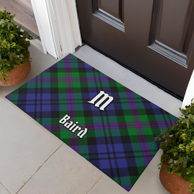Clan Baird Tartan Deurmat (Creator heeft geüpload)