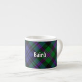 Clan Baird Tartan Espresso Kop (Voorkant rechts)